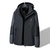 Outdoor Parka Set for Men and Women Winter Coat Thick and Warm Two-pieces Sets 3 in 1  Camping and Hiking Men Womens Parkas 1