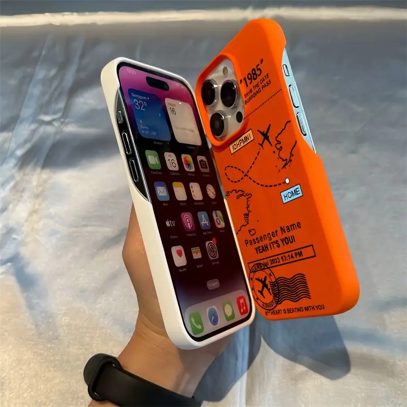 Y2K Line Route Half Pack Phone Case Cover