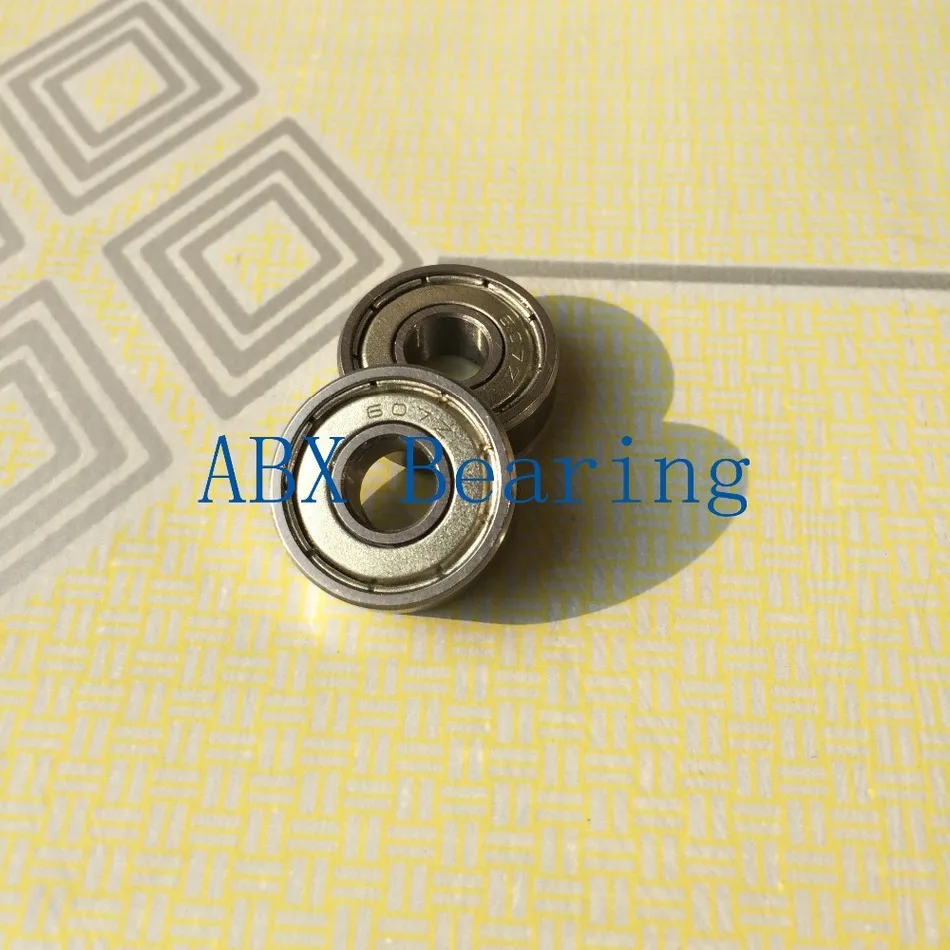 607ZZ 607-2RS Bearing (10PCS) 607Z 607 deep groove ball bearing 7x19x6mm miniature bearing