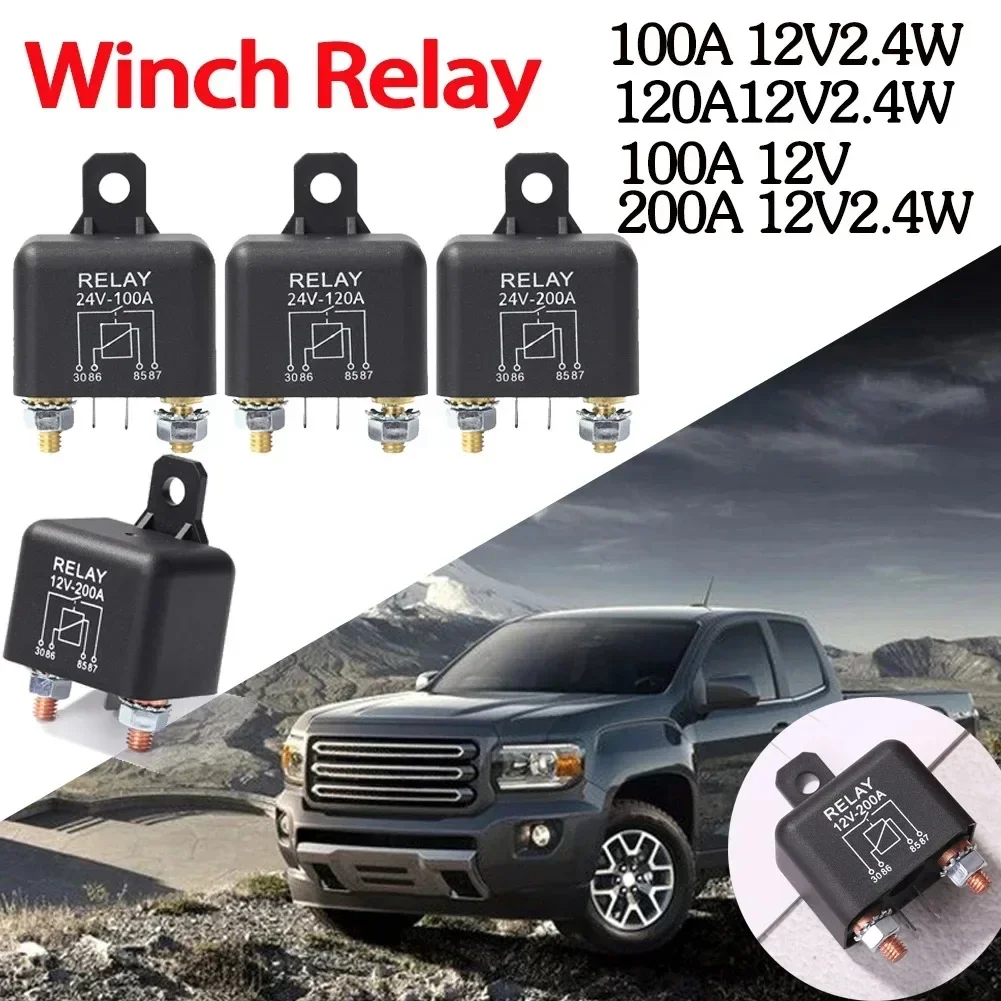 12V 200A Automotive Car Relay Continuous Type