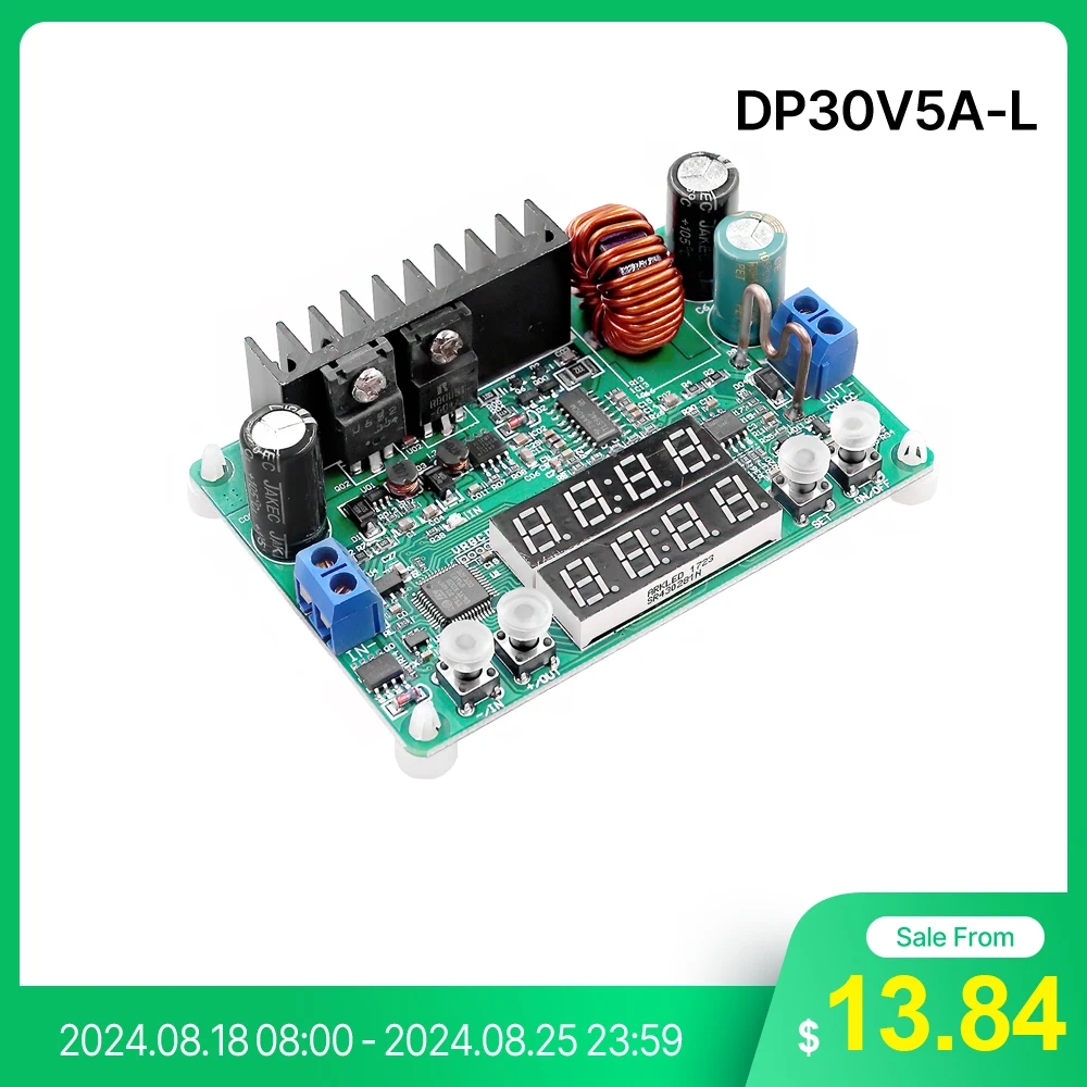 RD DP30V5A-L Constant Voltage current Step-down Programmable Power Supply module buck Voltage converter regulator LED display