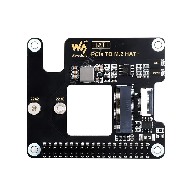 Raspberry Pi5 PCIe to M.2 NVMe SSD Adapter Board PCIe TO M.2 HAT Extension Board for Pi 5 image 6