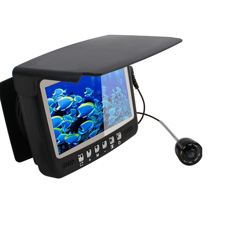 

4.3 Inch Video Fish Finder IPS LCD Monitor Camera Kit For Winter Underwater Ice Fishing Manual Backlight Fishing Camera