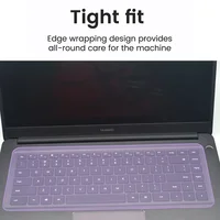 Protecteur universel de clavier d'ordinateur portable, 1 pièce, 12-17 pouces, étanche à la poussière, en Silicone, Film de protection pour clavier d'ordinateur portable 4