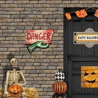 Halloween Themed Hanging Plaque with Easy-Hang Rope for Home DoorsAndParty Venue Entrances Decorative Holiday Accessory 3