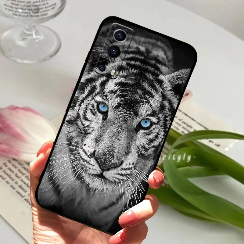 Silicone Shockproof Soft TPU Phone Case with Cartoon Design