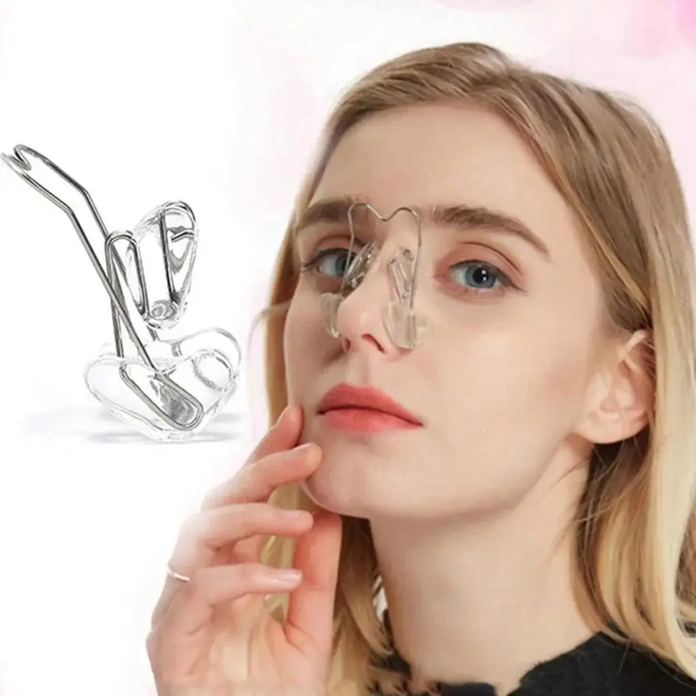 Nose Shaping Roller Nose Shaper Lifter Clip, Smooth Edge Tightening Nose Clip, Portable Nose Shaper Massager Skin Scraping Tool 3