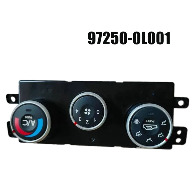 

97250-0L001 Car A/C Panel A/C Switch A/C Controller Assembly For Hyundai Tucson Manual 97250-2EXXX