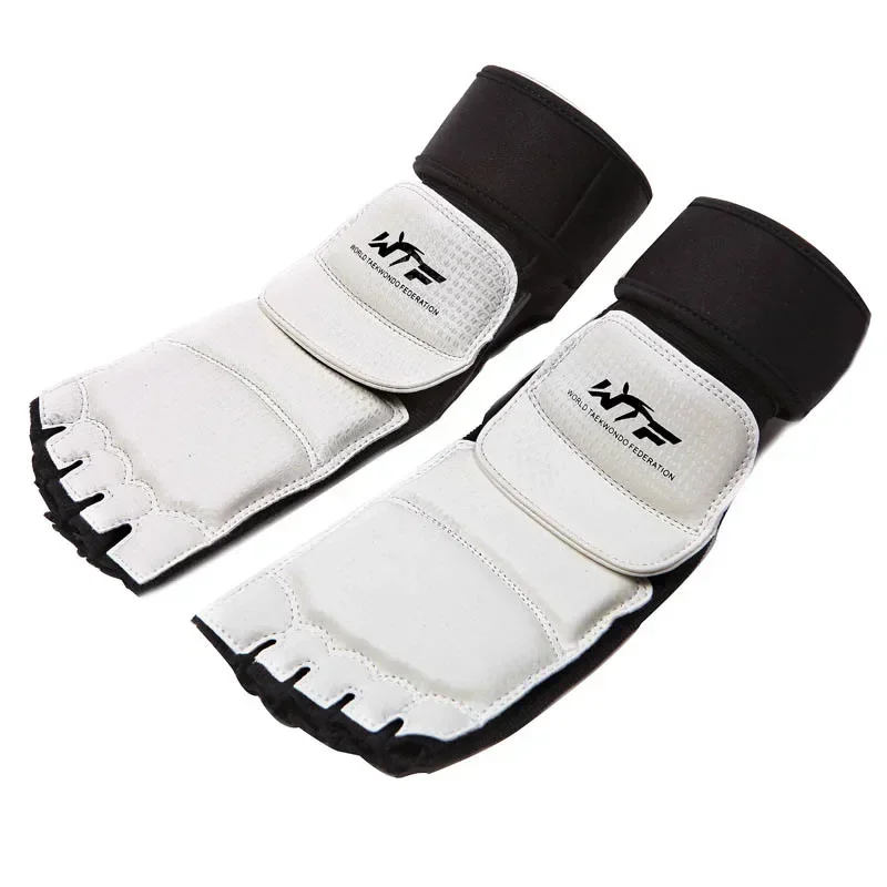 Durable Taekwondo Karate Gloves Sanda Sports Boxing Gloves  Kongfu Martial Arts Foot Protector Ankle Brace Support Pad Guard (8)