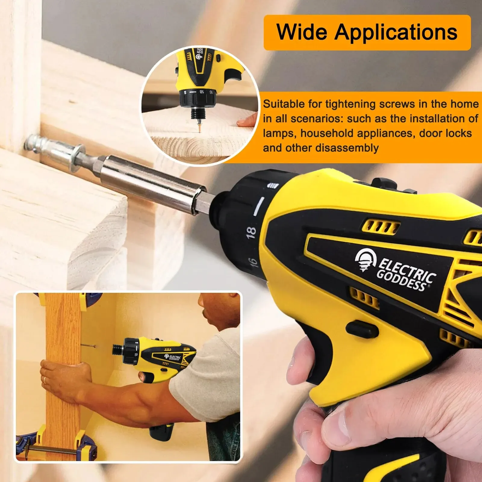 ̴  帱  ũ ̹,   ̹, Ƭ ̿ ͸, Ȩ DIY 18 + 1 ũ , 12V