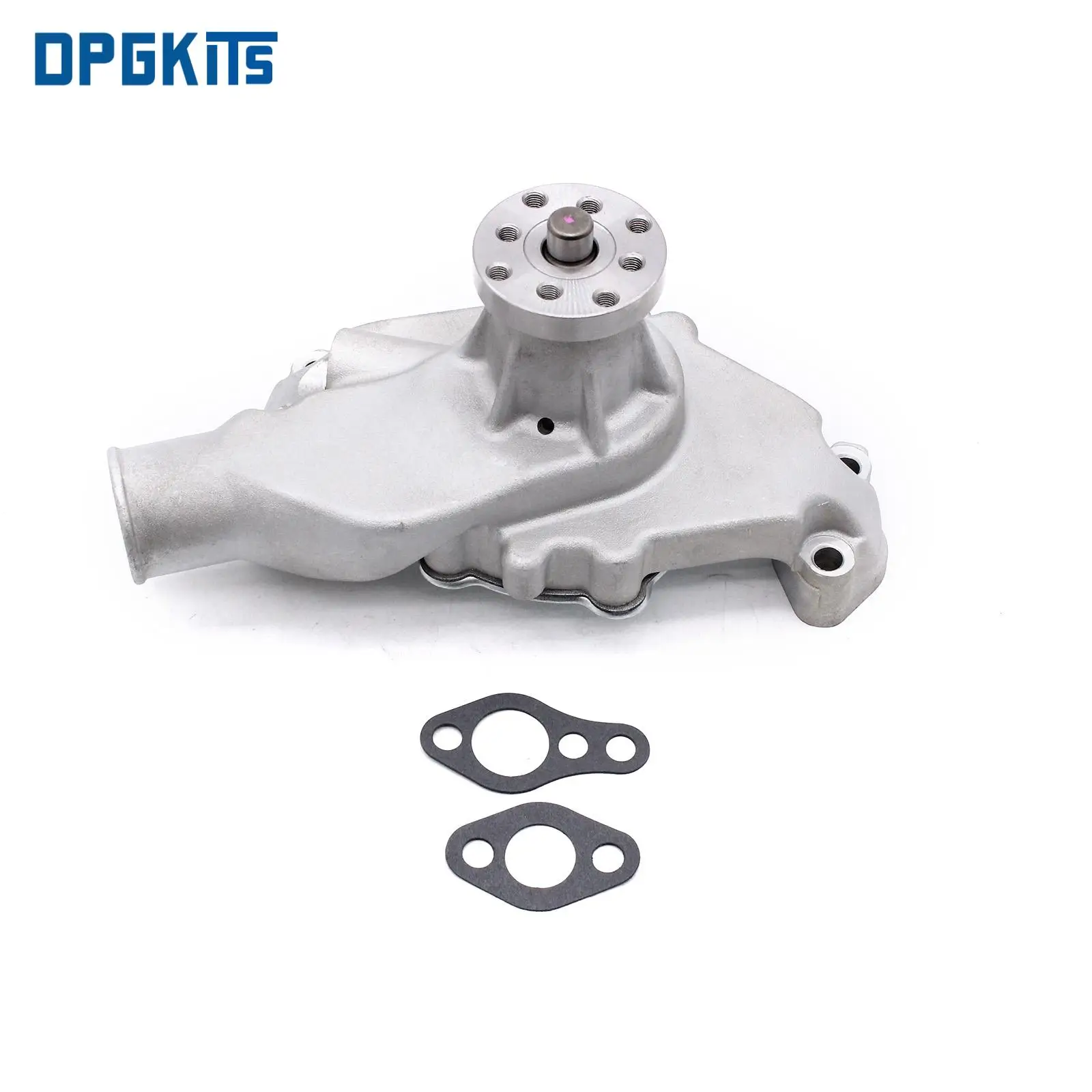 

1 шт. короткий водяной насос Satin K71004, большой объем, алюминий для двигателя 955-1985 Chevy 305 327 350