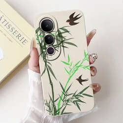 Cool Fashion Space Sunset Painted Soft Liquid Silicone Shockproof Cover for Vivo V50 Lite 5G (TYbai2167)