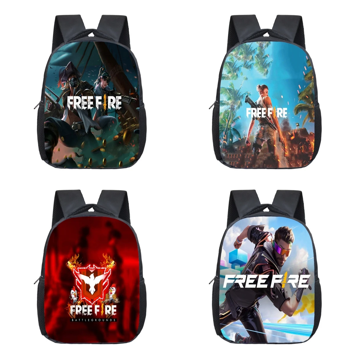 

Детский аниме рюкзак для косплея Garena Free Fire, 12 дюймов