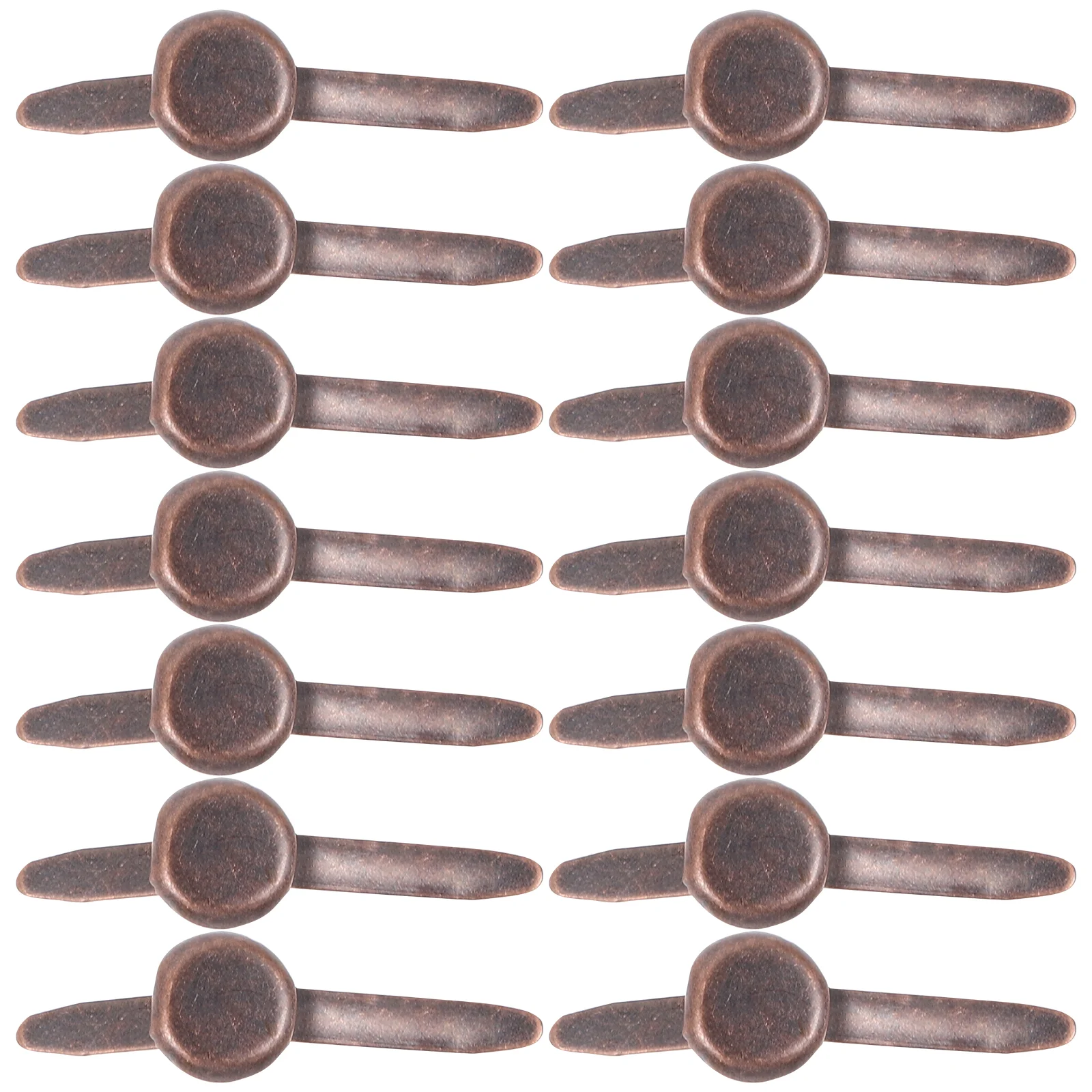 Scrapbook Metal Brads Small for Handcraft Beads Paper Fasteners Crafts Brass Handmade Materials DIY Child 50 Pcs Scrapbooking Decoration