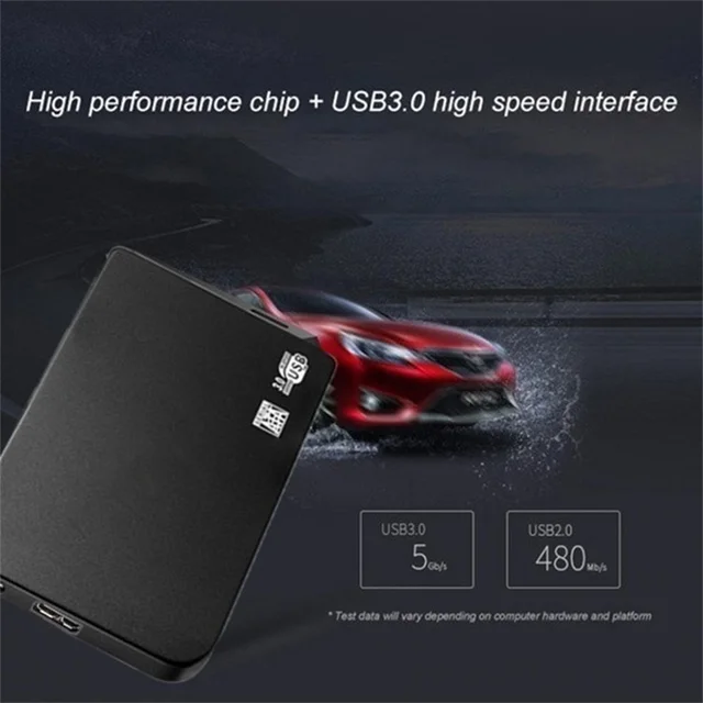 1~8PCS High-speed 1TB SSD Portable External Solid State Hard Drive USB3.0 Interface HDD Mobile Hard Drive For 4