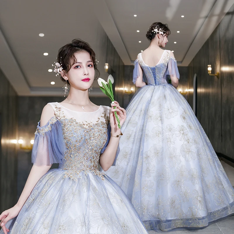 

Классическое бальное платье Quinceanera, женское вечернее платье для выпускного вечера, бальное платье