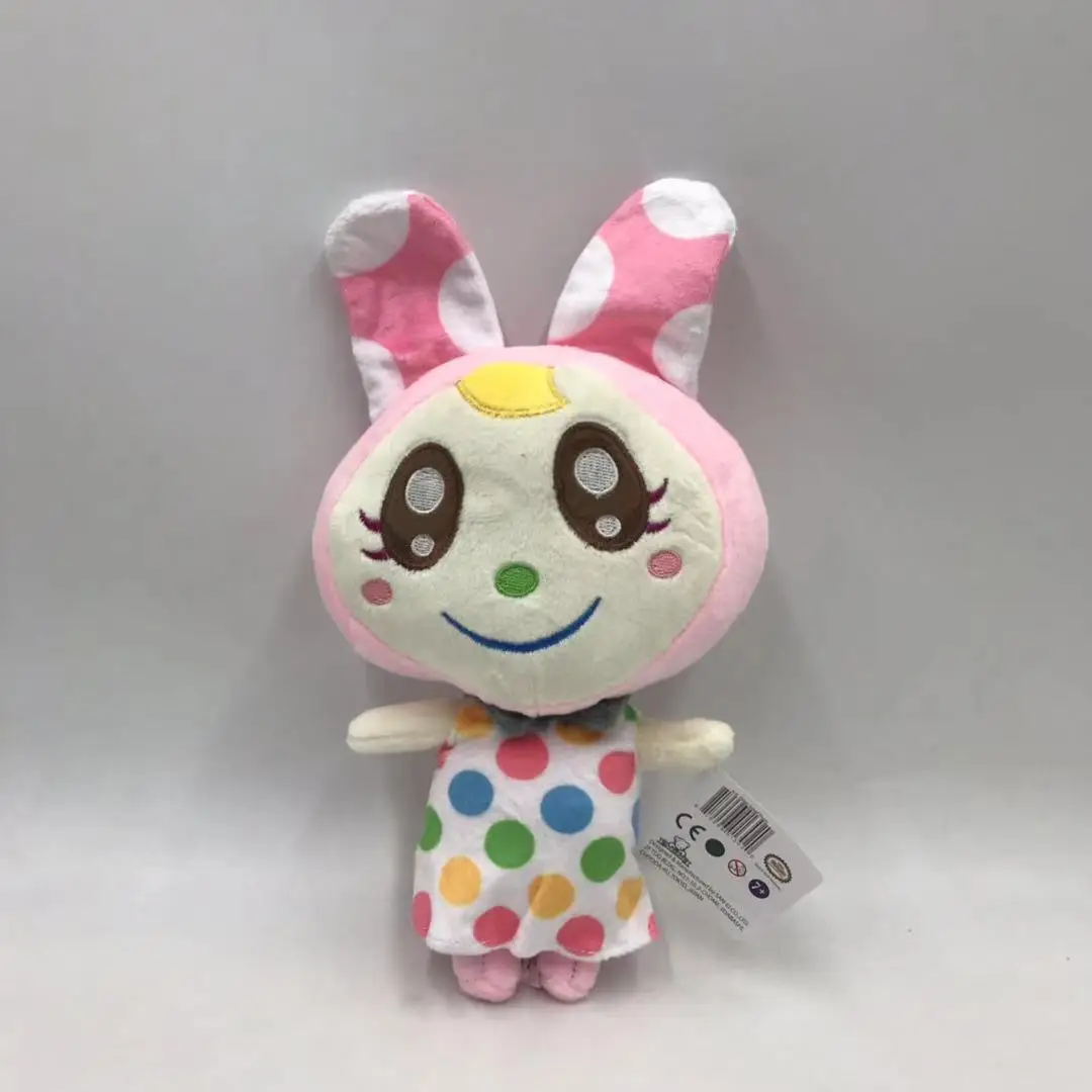 thumbnail image 1 of 20cm Animal Crossing Plush Stuffed Toys Cute Celeste Stitches KK Tom Judy Isabelle Plush Soft Toy Doll Gift for Children Kids, 1 of 5