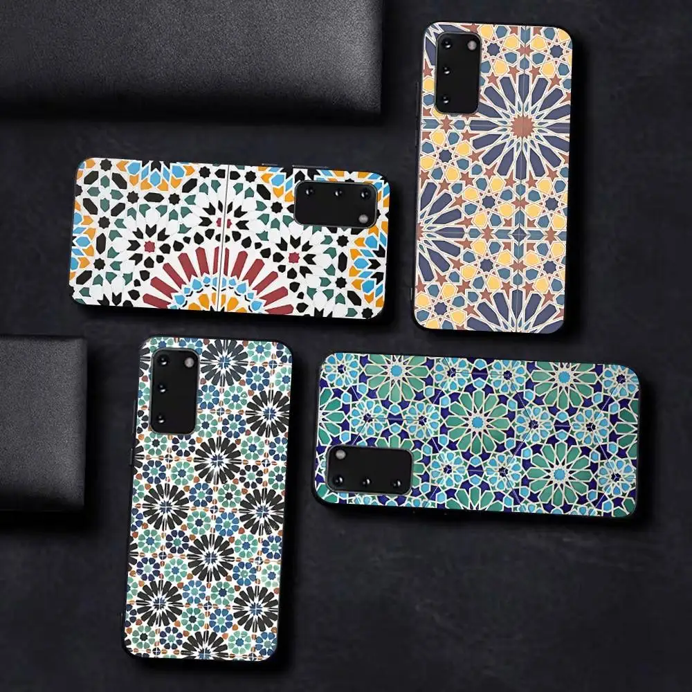 Muted Moroccan Mosaic Tiles Magnetic Phone Case