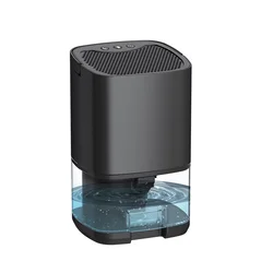 Portable Mute Dehumidifier and Air Dryer for Home, Bedroom, Office, and Kitchen (Black)