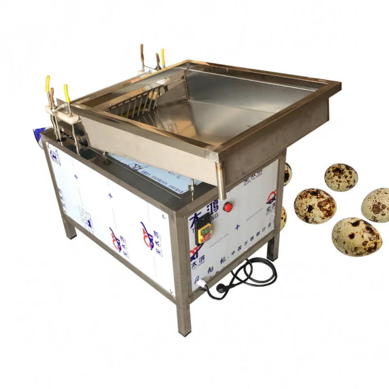 

Boiled Quail Egg Breaking Peeling Machine Quail Egg Shell Removing Machine