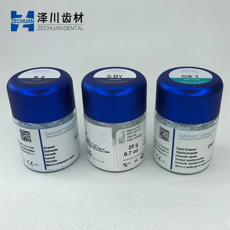 Dentsply Sirona Cercon ceram Kiss 20g SBY Sky OS1 Flu2 Gum3 Zirconia