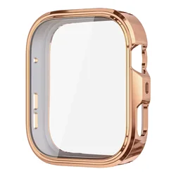 Enhanced Soft TPU All-Around Protective Bumper Cover for Huawei Fit 4 Pro (Rose Gold)