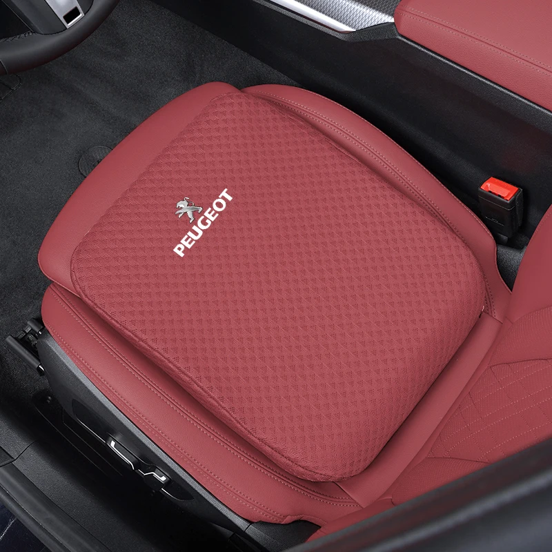 Breathable Ice Silk Car Seat Cushion for Peugeot Models S00f53f25edcc4611b87ca34debacc685A