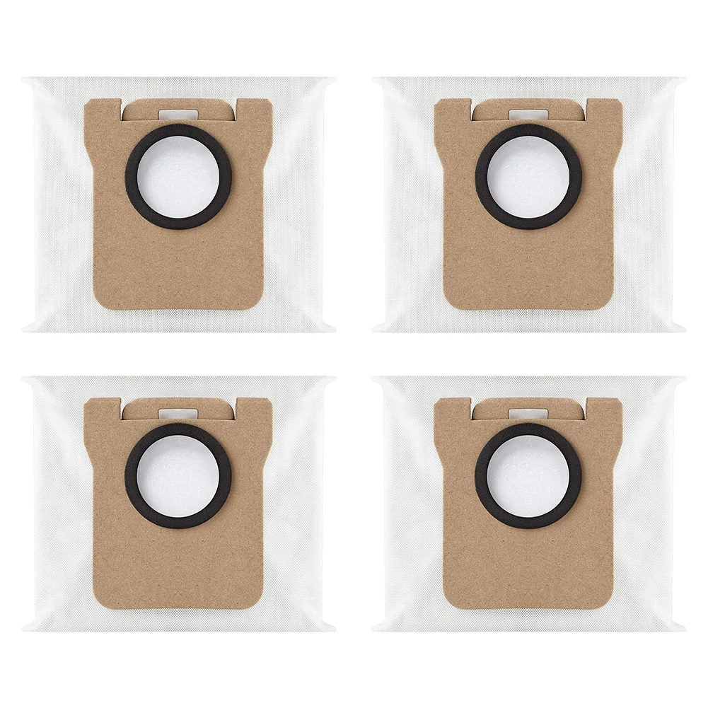 Convenient Dust Disposal  4pcs Dust Bags for L20 Ultra 3 2L Vacuum Cleaner Spare Parts  Hassle free Replacement 5pcs polyester convenient robot vacuum cleaner dust bag for effortless maintenance easy to install