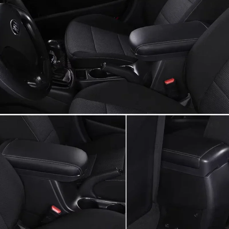 Armrest Box For Morris Garages MG ZS High-end Interior Modified Central Telescopic Slide Extended Leather Decorative Accessories
