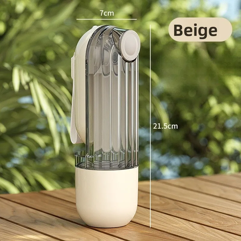 Bebedero de viaje seguro conveniente