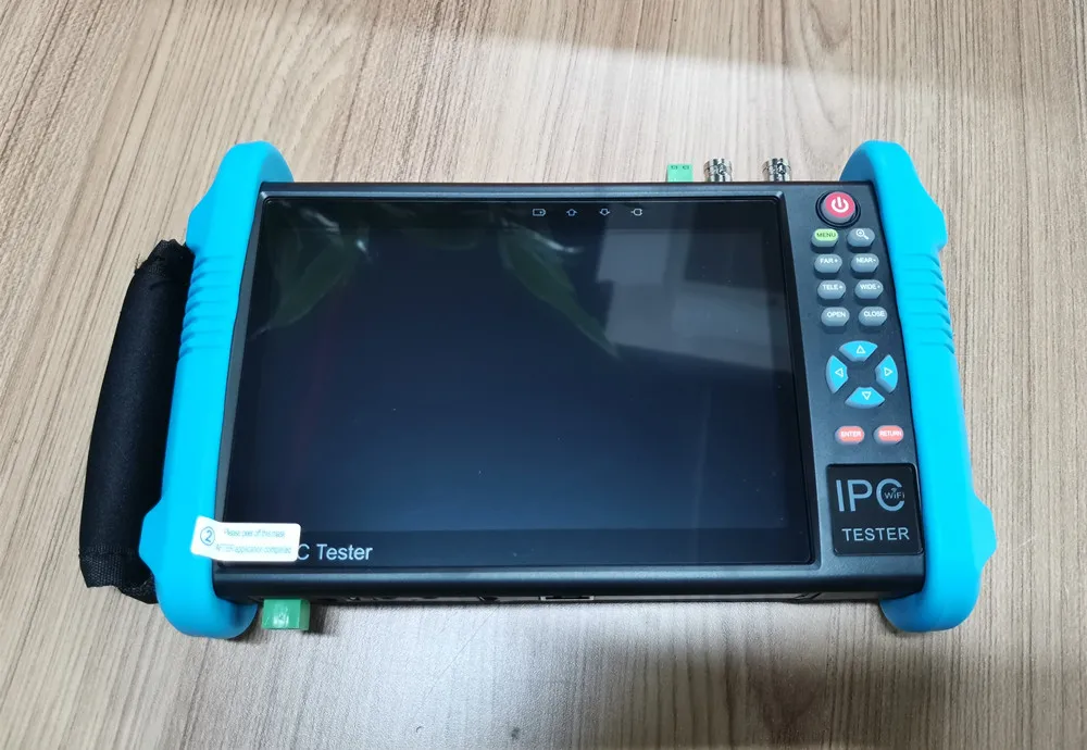 7 Inch IPS Touch Screen Built-in Wifi CCTV Tester for 8K IP/Analog/AHD/CVI/TVI/SDI Cameras Testing IPC-9800 Pro Series