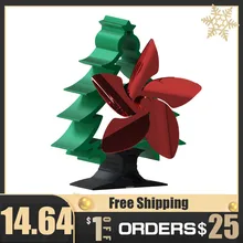 

6-Blade Heat Powered Stove Fan For Log Burner Firewood Fireplace Fan Environmental Fan Heater Tool Efficient Heat Distribution