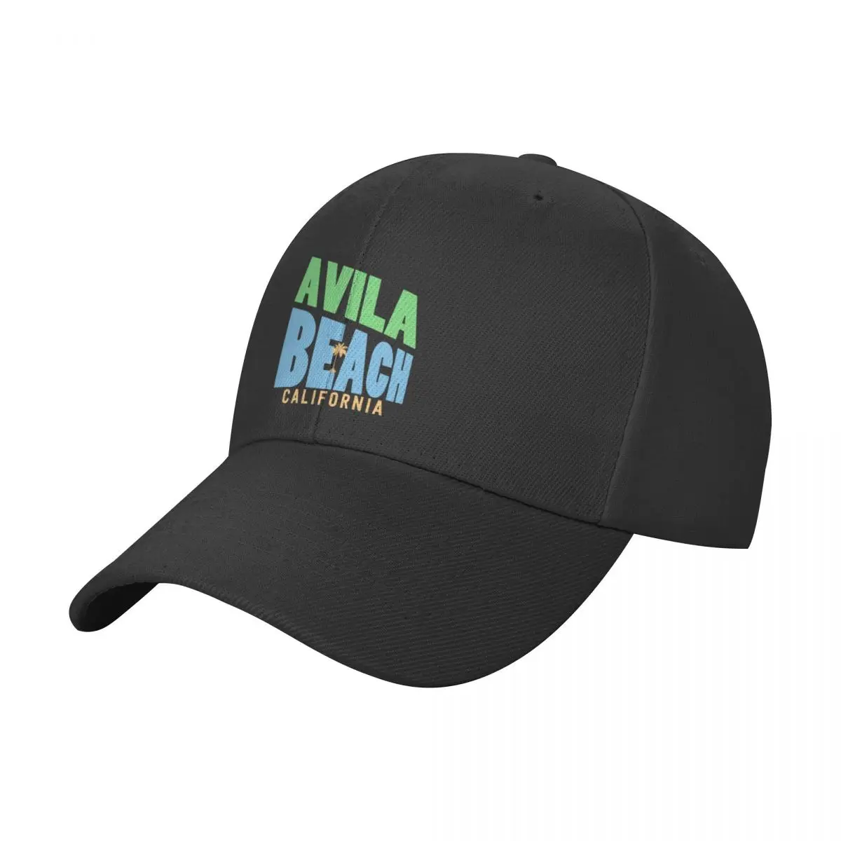 

Avila Beach California Baseball Cap Fluffy Hat fashionable Hip Hop Women's Beach Visor Men's