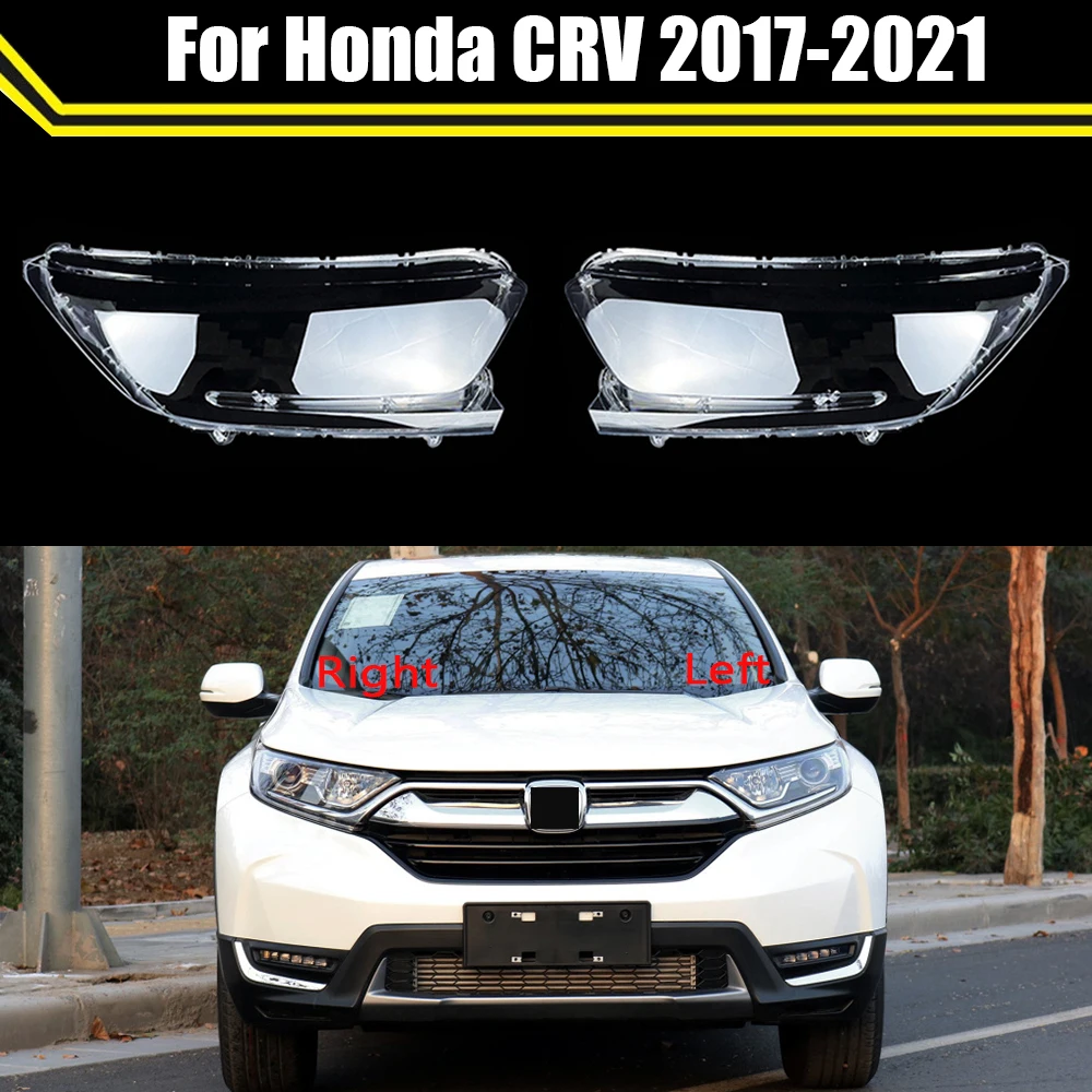 Front Headlamps Cover Transparent Lampshade Headlight Shell Mask Glass Light Case For Honda CRV 2017 2018 2019 2020 2021