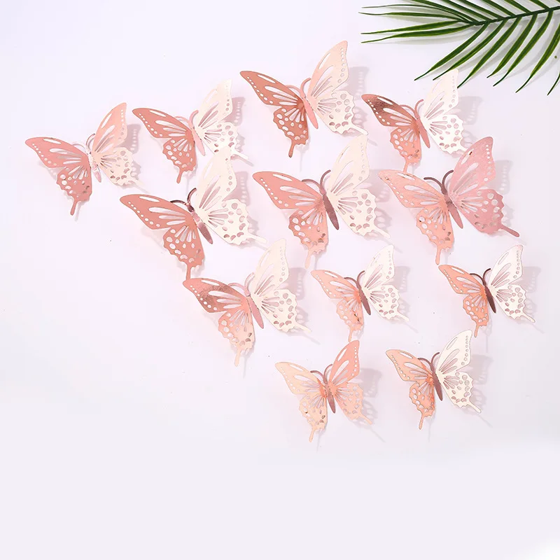 Butterfly Cake Toppers - Assorted Colors for Celebrations and DIY Decor