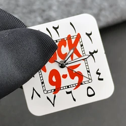 Square Dial 'Time is Money' Customized Watch Face for Premium Watch Accessories (90)