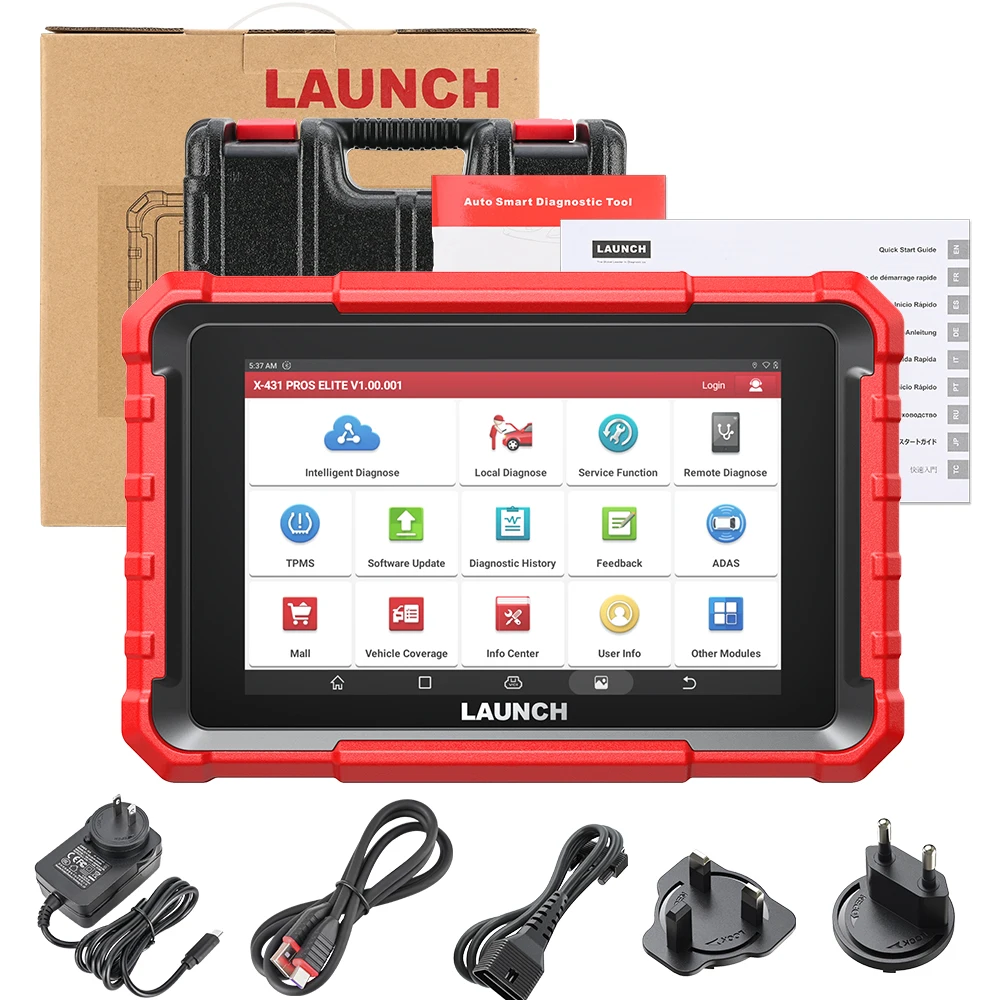 X-431 PROS 엘리트 자동차 진단 도구, 전문 OBD 2 진단, 자동 스캔 스캐너, 무료 배송, 신제품