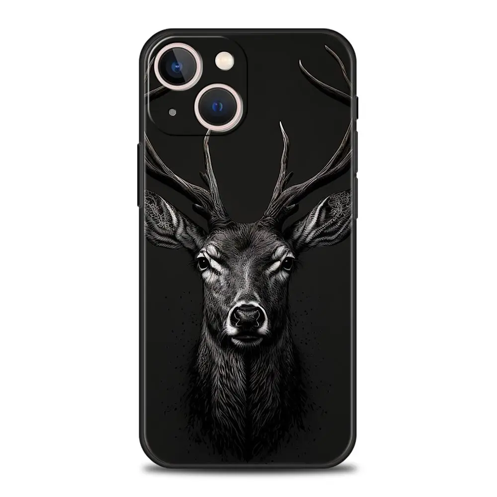 Luxury Deer Hunting Camo Soft Silicone Phone Cover