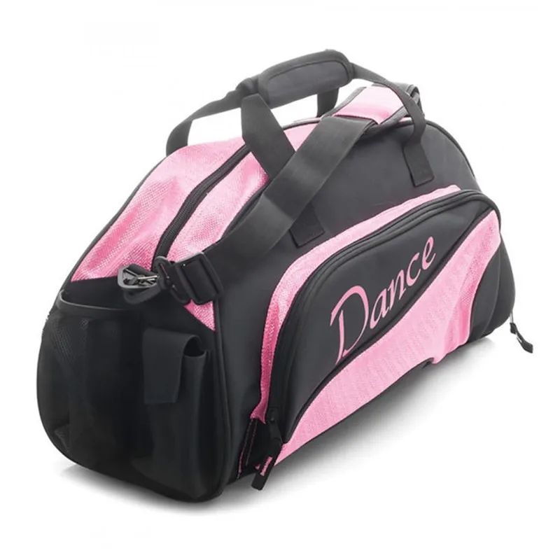 Gym Travel Duffle Bag For Girls - Gymnastics Sports Dance Bag With Shoe Compartment & Wet Pocket Unicorn Kids Travel Bag Teens Weekender Sleepover Carry On Bag, Black Football, S, Fashion