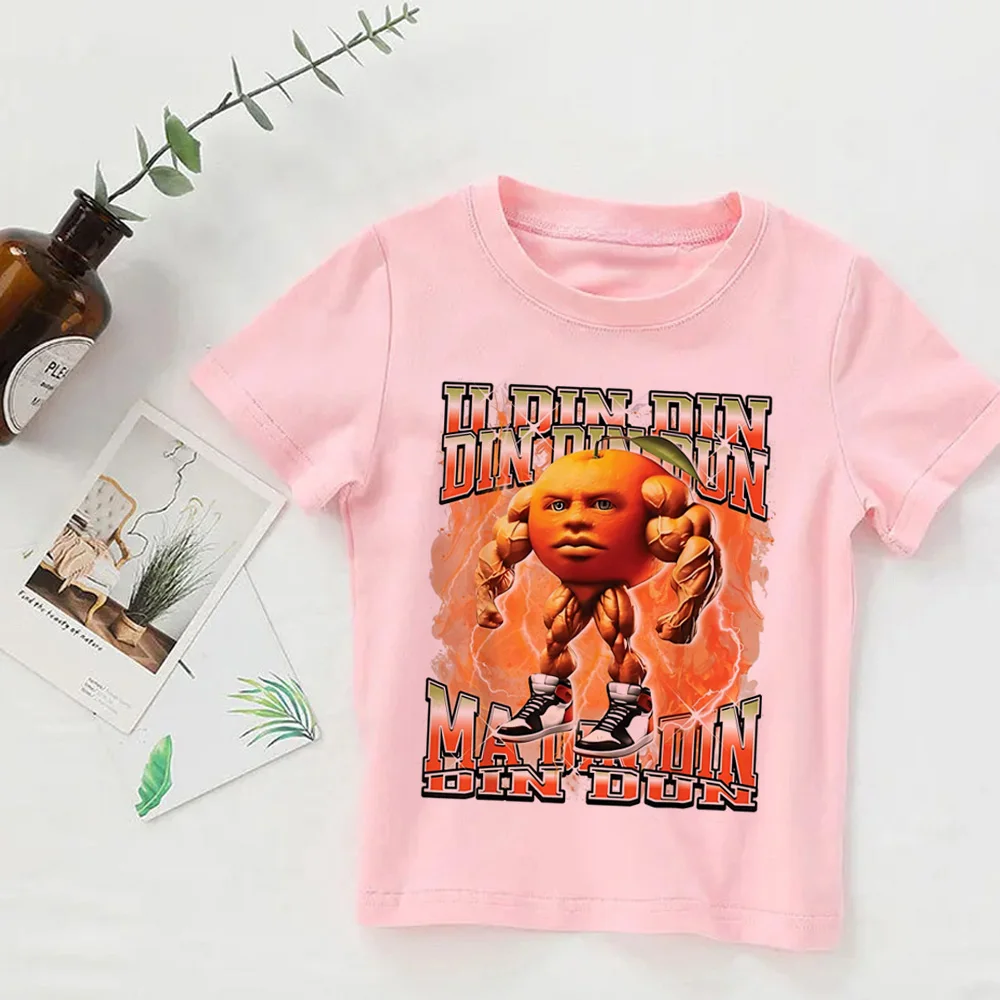 Italian Brainrot Animals Kids T-shirt - Cute and Absorbent Casual Summer Tee