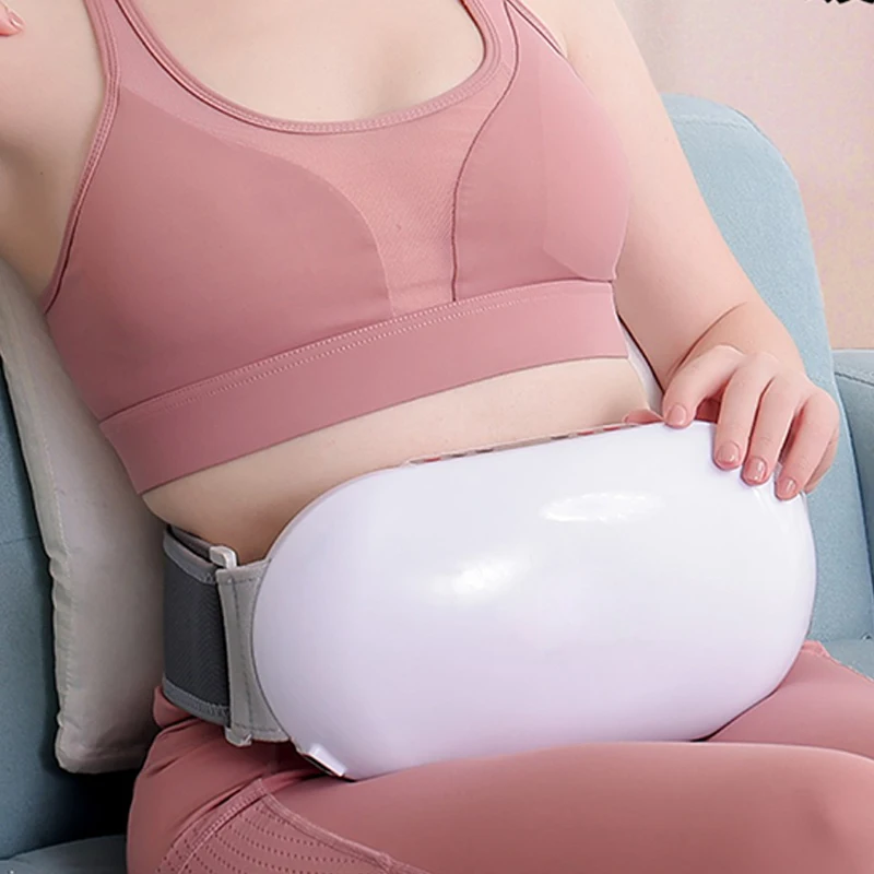Bian Stone Massager Abdominal Massager Moxibustion Abdominal Magic Tool for Health Promotion Stomach Peristalsis Hot Compress
