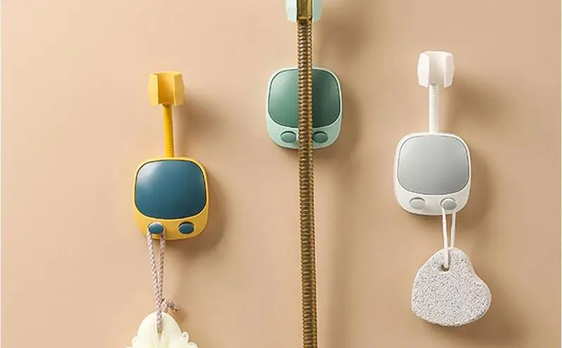 

Shower Head Holder Self Adhesive Adjustable Wand Bracket Wall Shower Holder Bathroom Showerhead Rack Hook for Home Accessories
