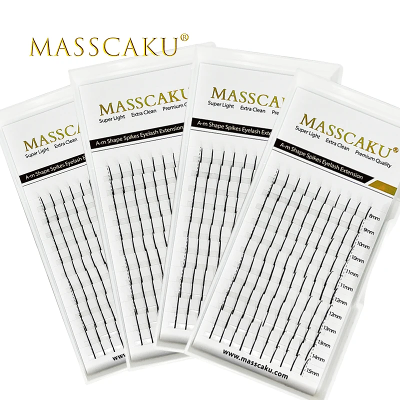 

Профессиональные шипы A/M в форме фотоэлемента натуральные мягкие ресницы плоские Шипы для наращивания ресниц макияж cilia
