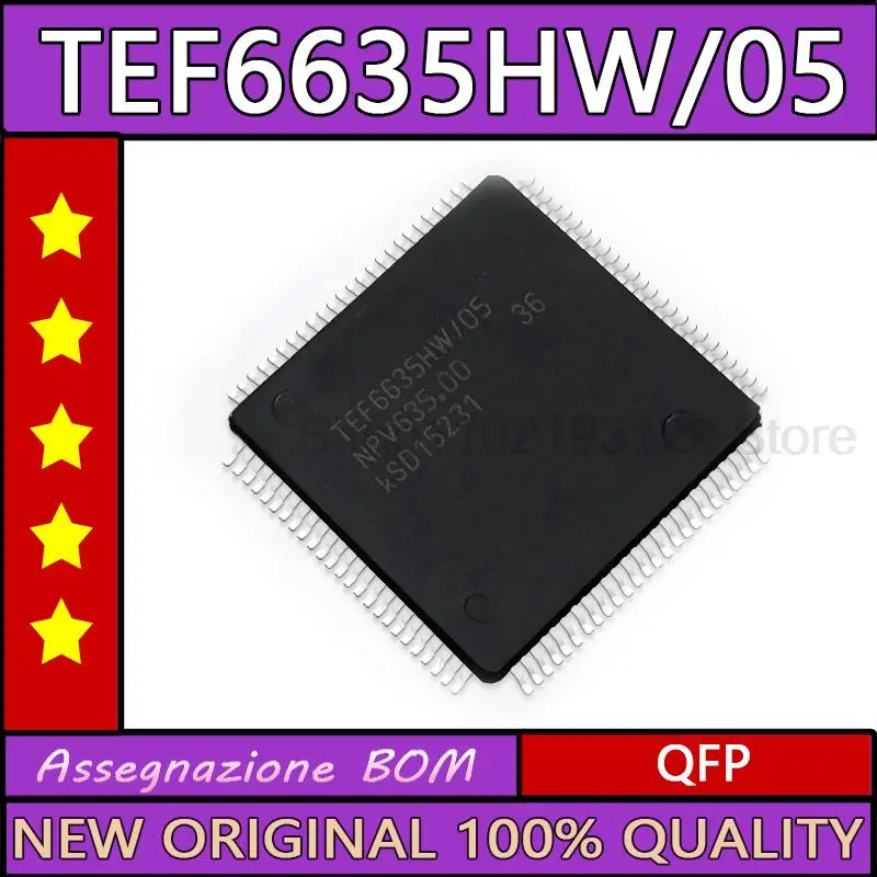 

TEF6635HW/05 TEF6638HW/05 TEF6635HW TEF6638HW QFP новый оригинальный навигационный ЖК-экран ic чип