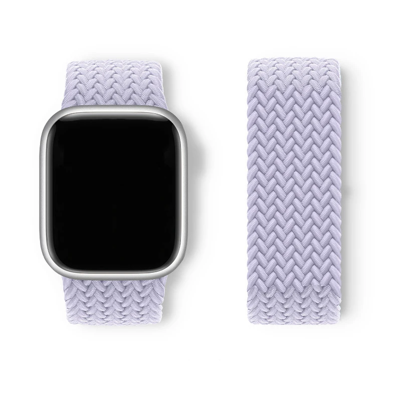 Elastic Braided Loop Watch Band Strap in Multiple Sizes
