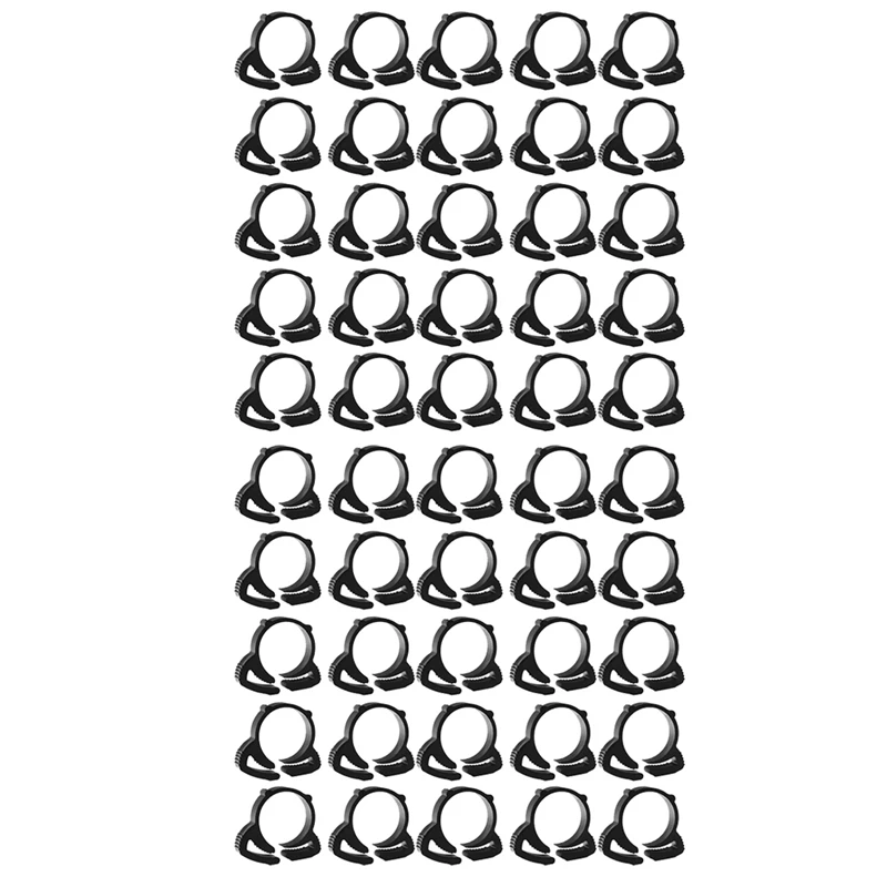 50PCS PE 파이프 클램프 Φ20 관개 파이프는 WaterJAS를 방지하기 위해 고정됩니다.