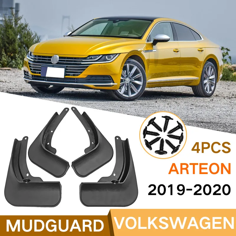 

MudFlaps FOR Volkswagen arteon 19-20 car mudguard auto SplashGuards Fender Set Parts FrontRear Automotive Accessories
