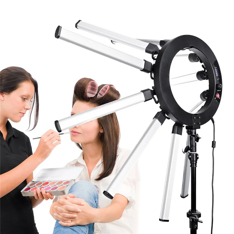 

beauty makeup mirror ring eyelight LED selfie ring light filling light Photographic 6/12 Tubes Super Star Ring light Super star