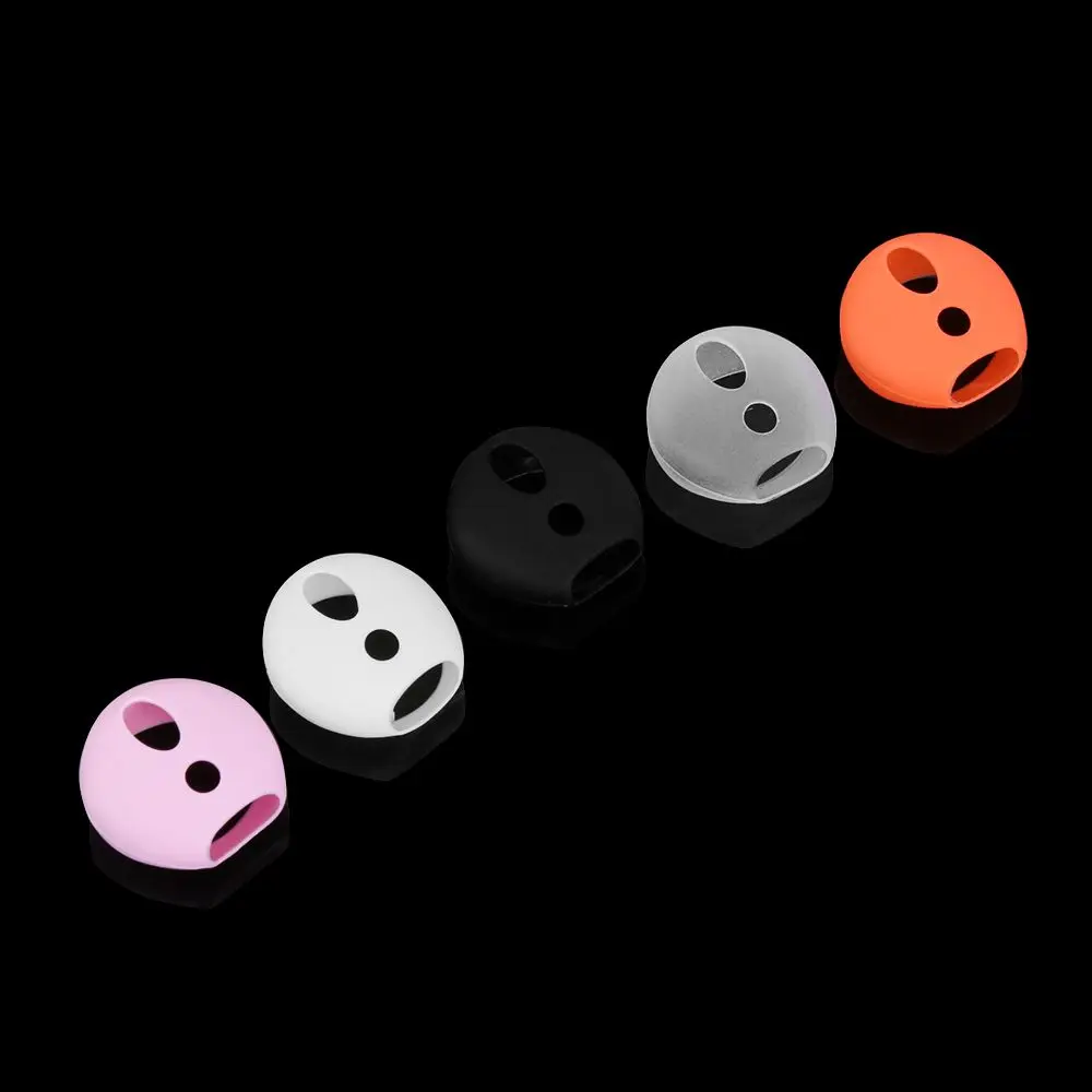 

2 Pairs Soft Silicone Antislip Earphone Earbuds Tips Ultra Thin Memory Gel Cover For AirPods Apple EarPods Earphone Accessories