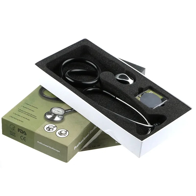 Professional Cute Clinical Acoustical Heart lung Blood Pressure Stethoscope Cardiology Medical Estetoscopio for Doctors Nurse